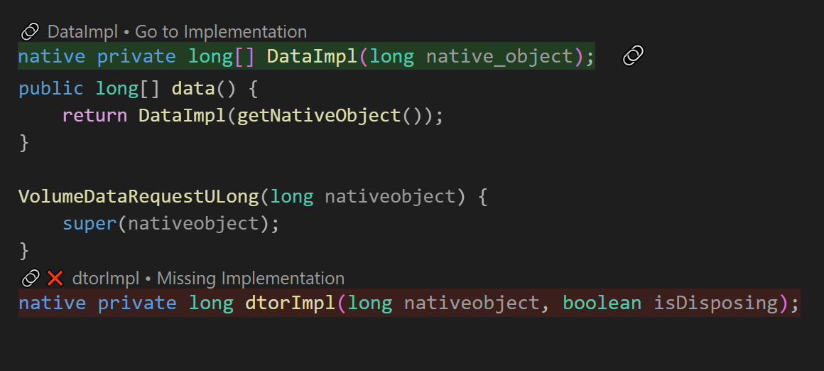 Link Highlighting Example